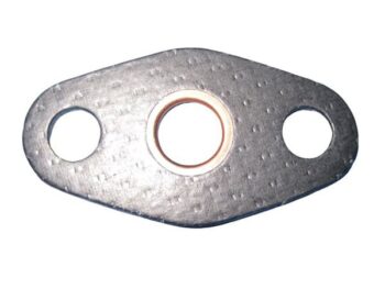 Turbo oil feed gasket