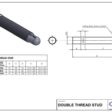double-thread-stud-technical-drawing
