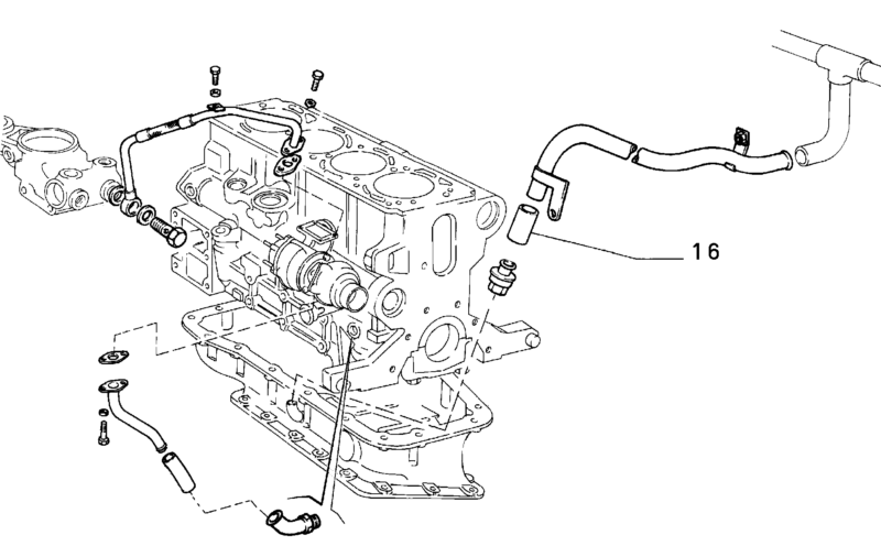 7686763wg-breather-hose-sump-evolution-non-kat 7686763wg-breather-hose-sump-evolution-non-kat